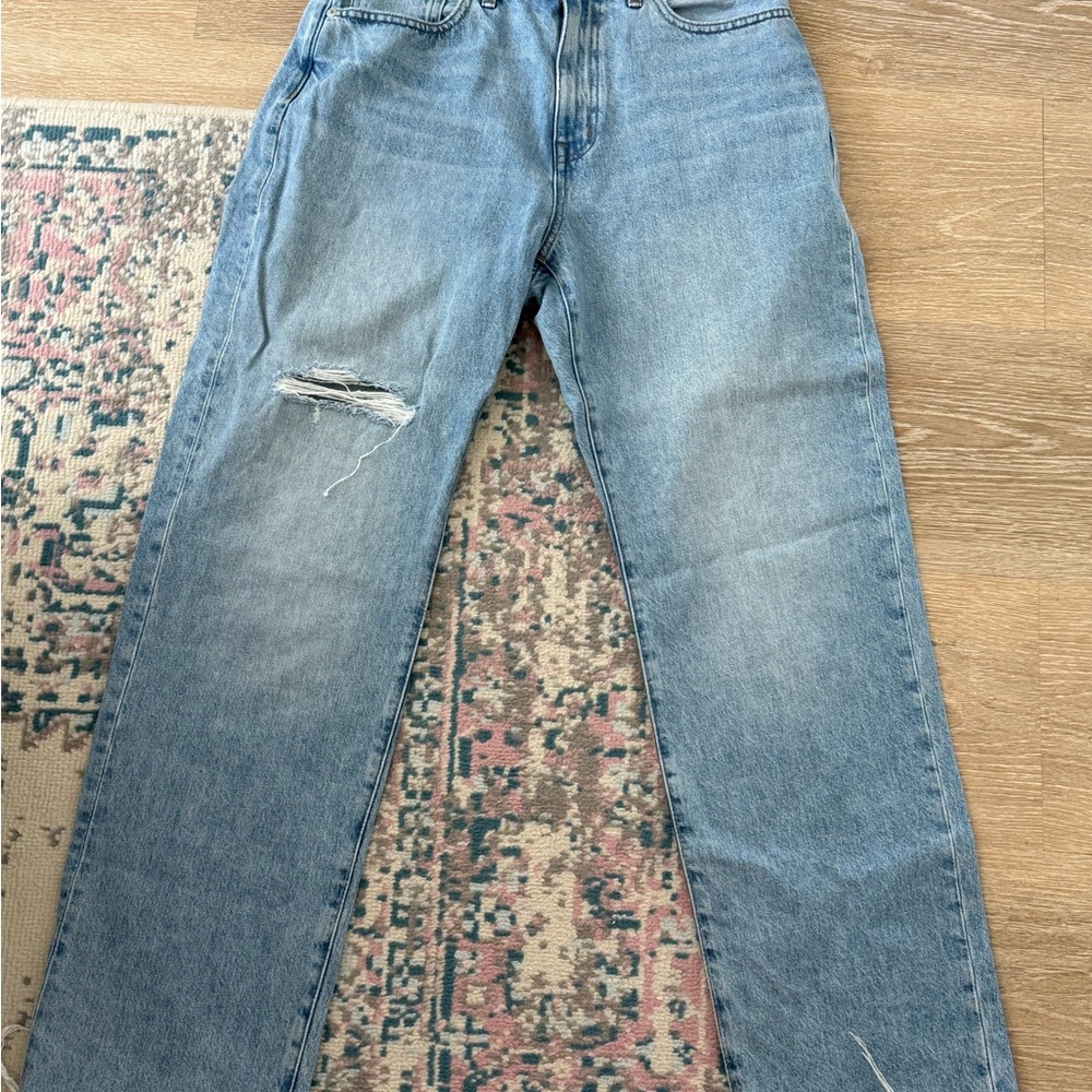 Madewell Light Blue Straight Leg Jeans